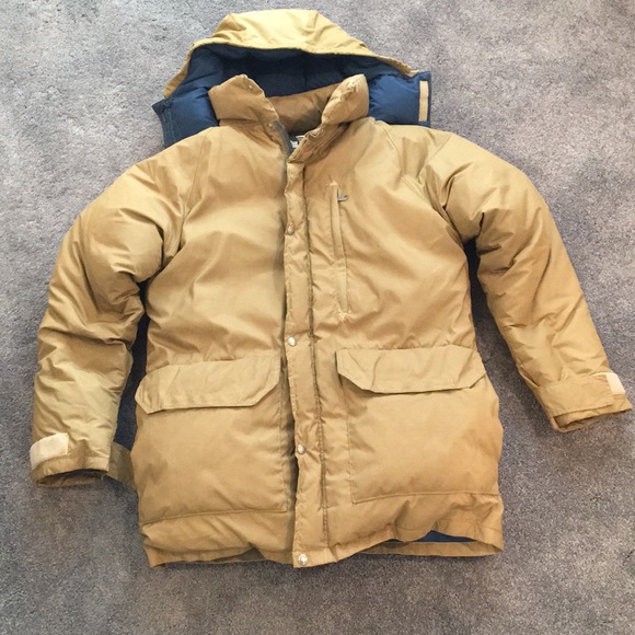 The North Face Other - HP🥳 TNF vtg. brown lbl down coat w/removable hood